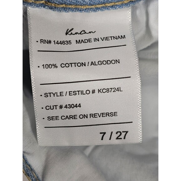 KanCan High Rise Long / Wide Leg / Flare Jeans, 7/27, Sophia’s Snap Side - Picture 7 of 10